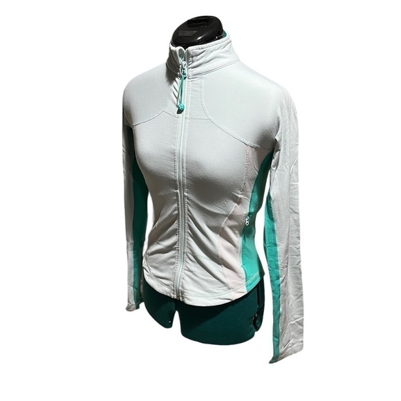 Lululemon light blue running jacket size 6 - Picture 5 of 6